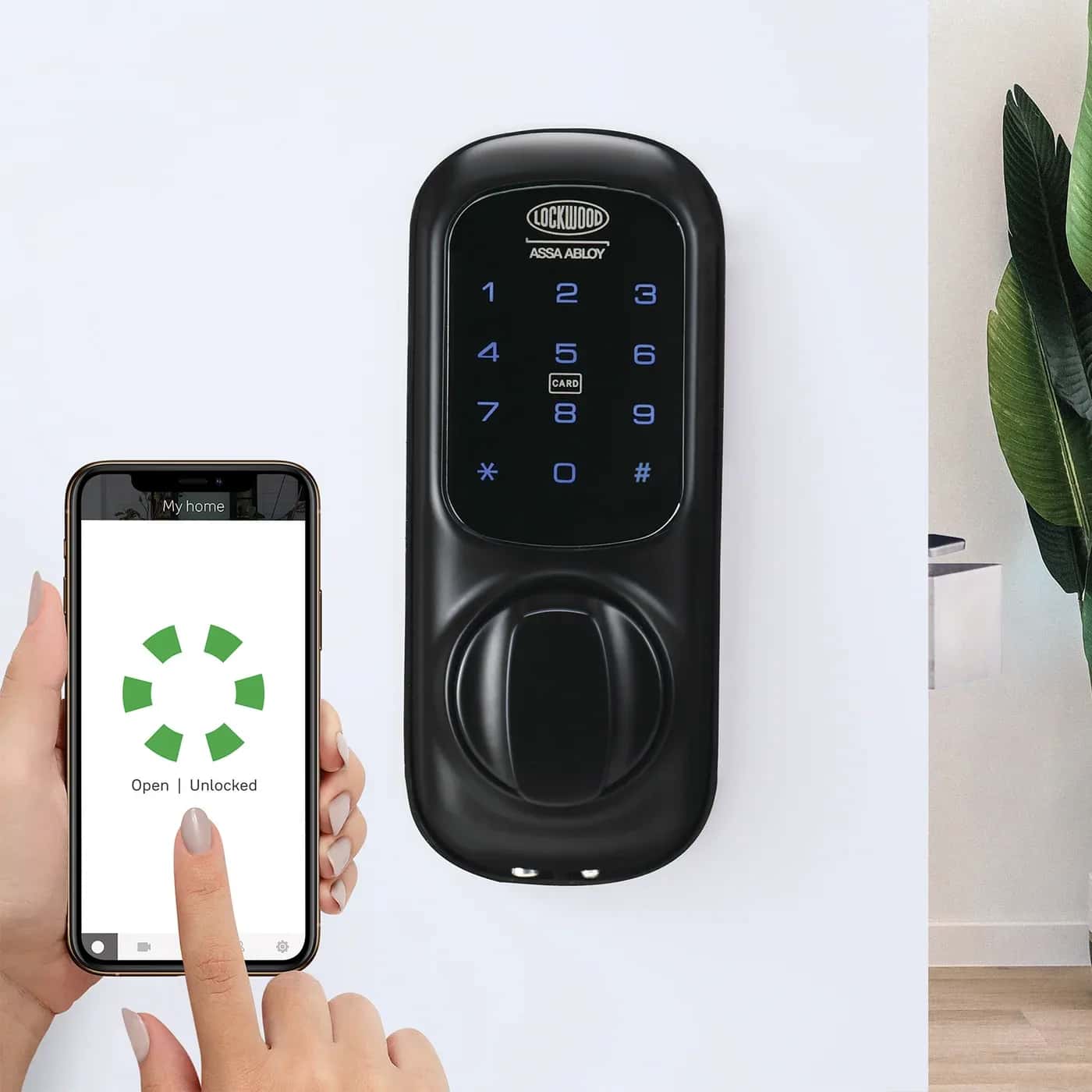 Digital lock app access hardware sample
