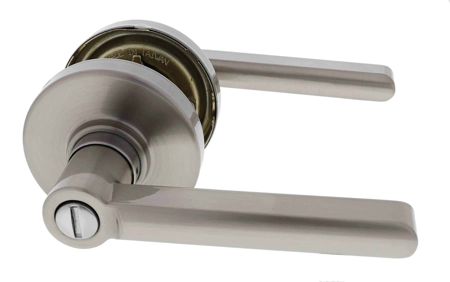 Satin stainless steel SL6230 privacy lever hardware