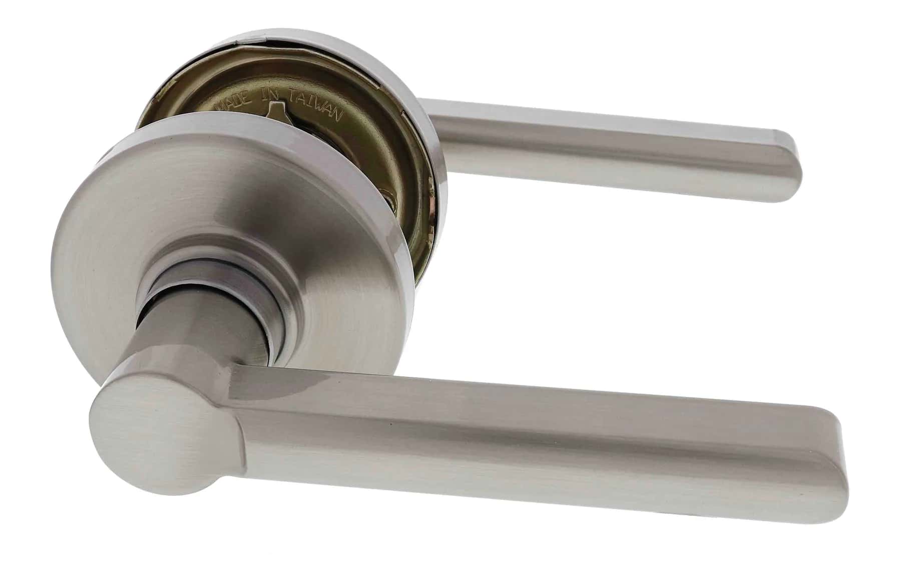 Satin stainless steel SL6982 passage lever hardware