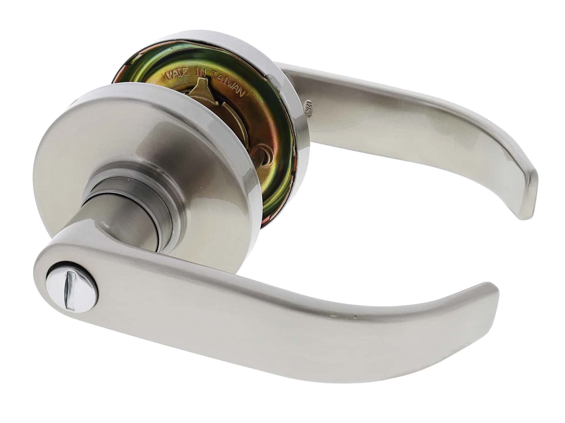 Satin stainless steel SL8030 privacy lever hardware