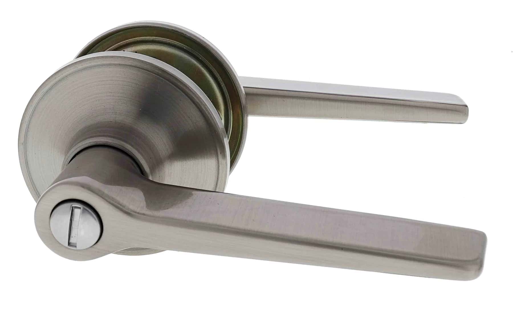 Satin stainless steel SL9030 privacy lever hardware