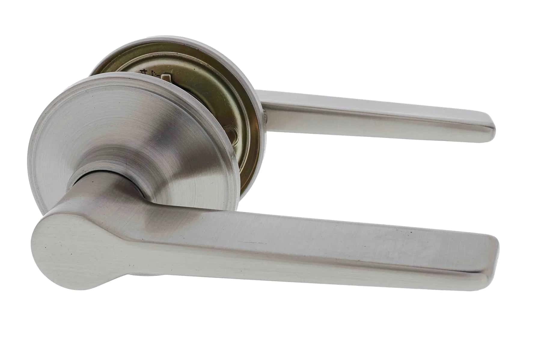 Satin stainless steel SL9000 passage lever hardware