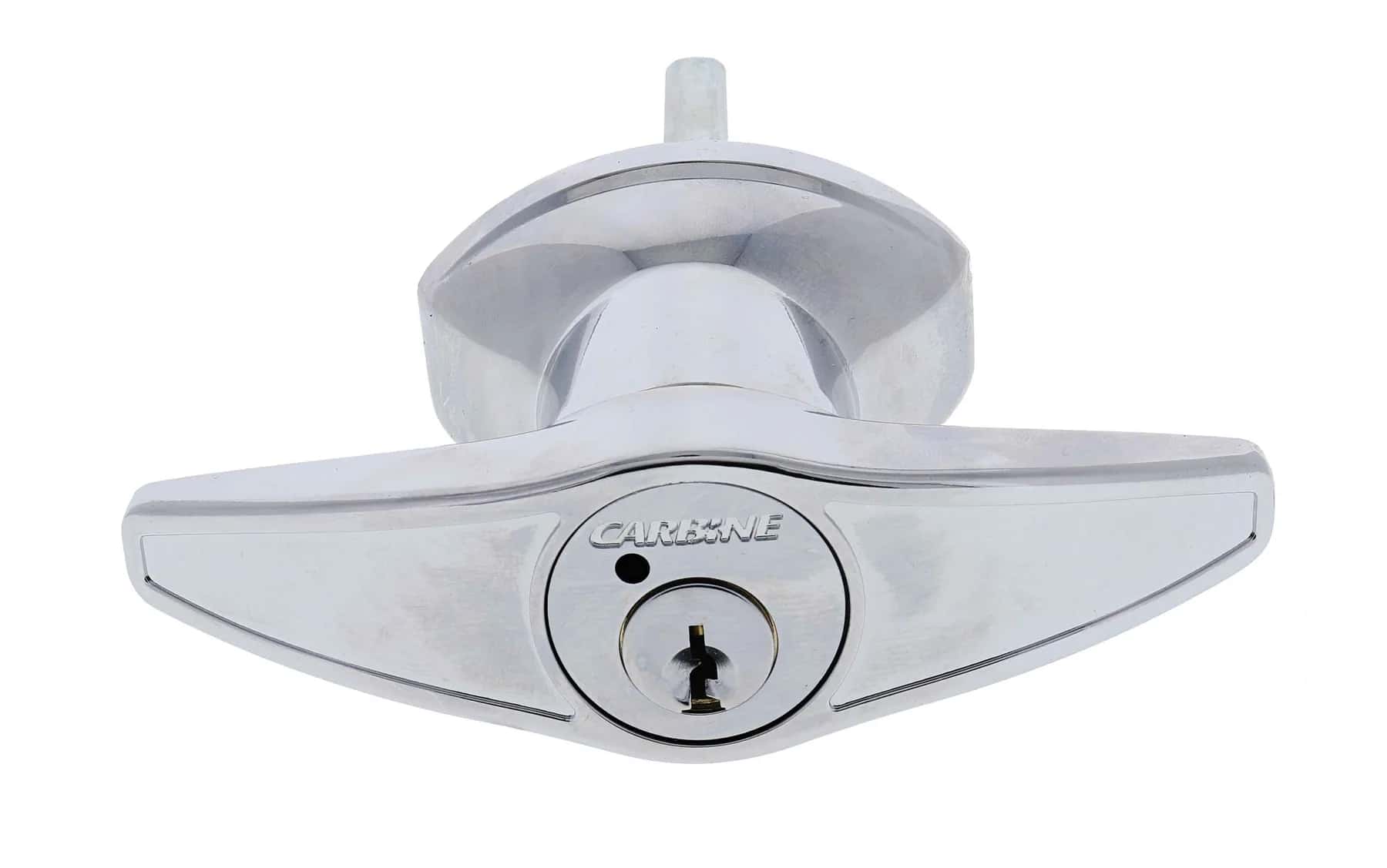 Shed T-handle lock hardware
