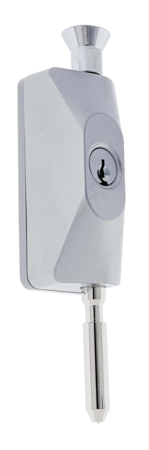 Silver heavy-duty patio bolt hardware