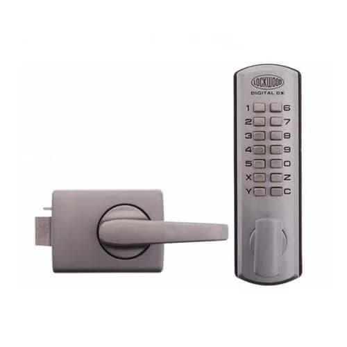 Combination Deadlatch - Satin Steel