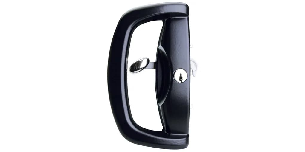 Sliding Door Lock - Black