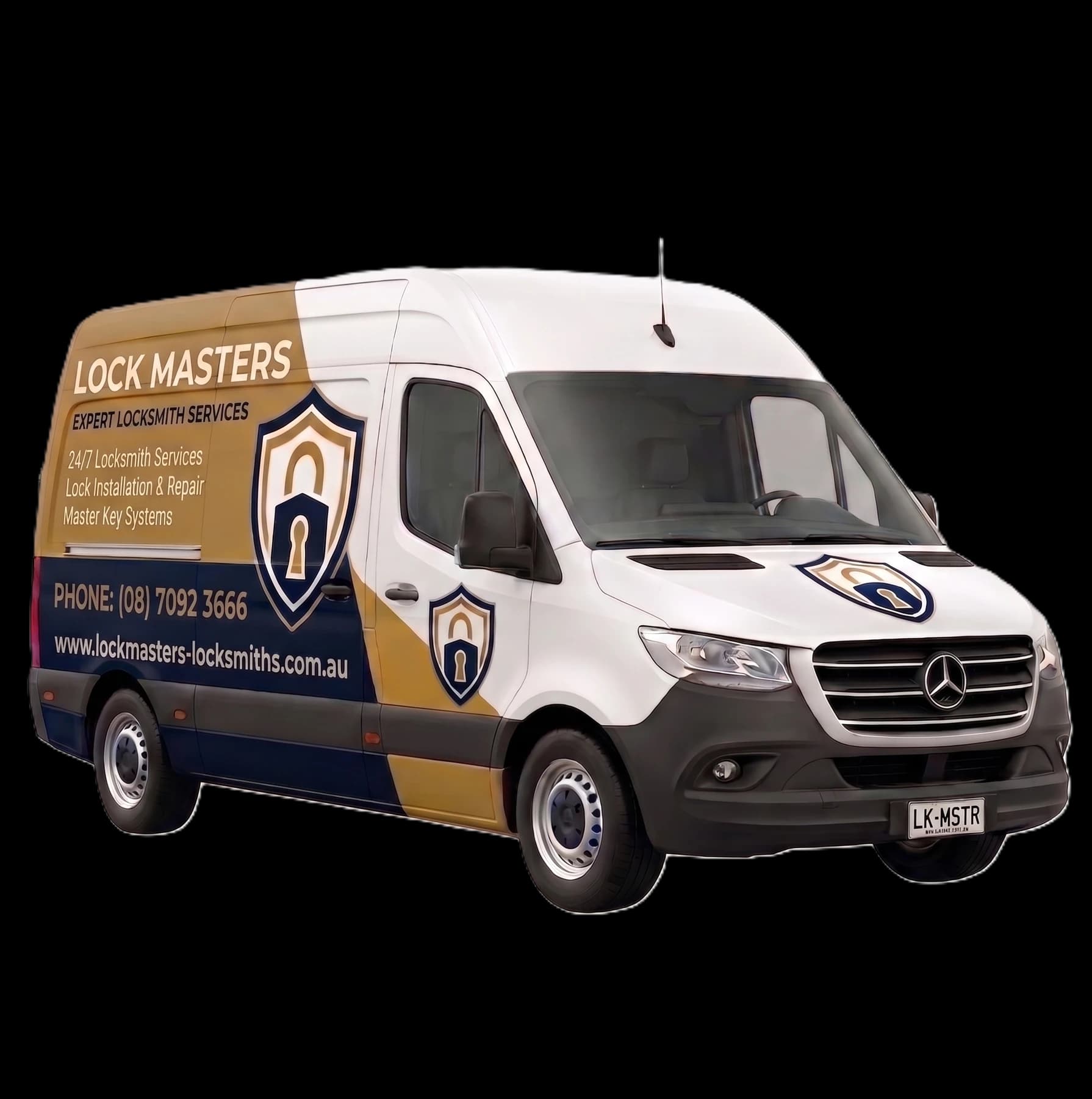 Lock Masters Adelaide mobile locksmith van