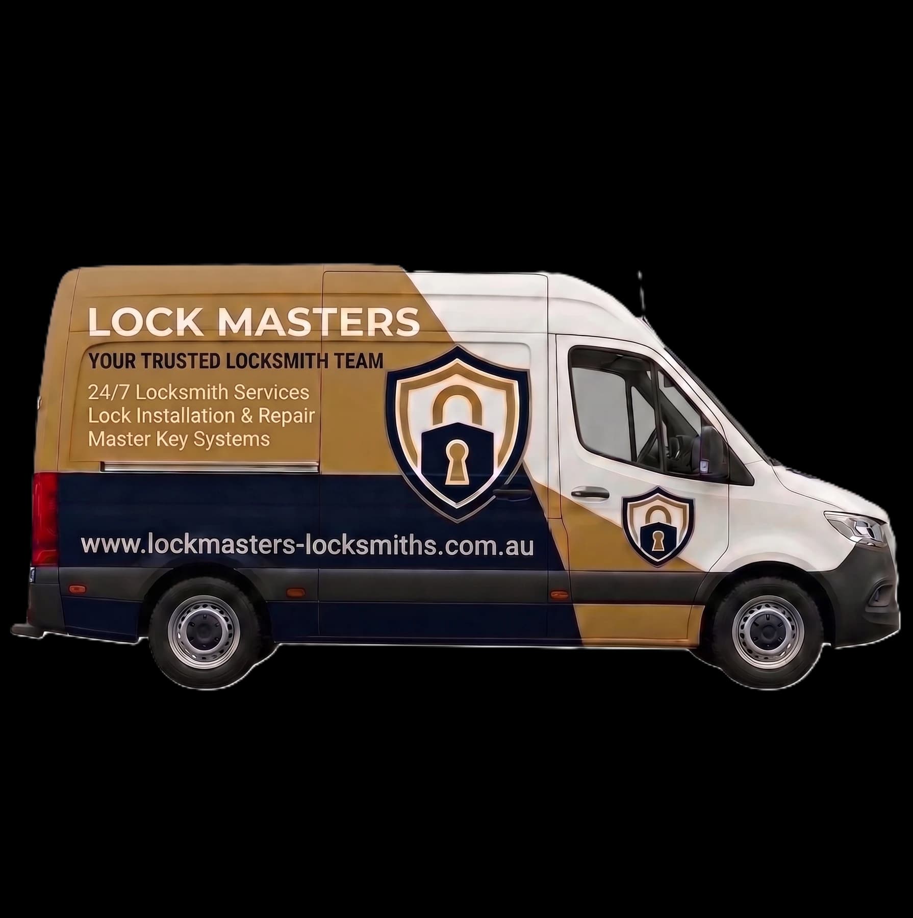 Lock Masters locksmith van