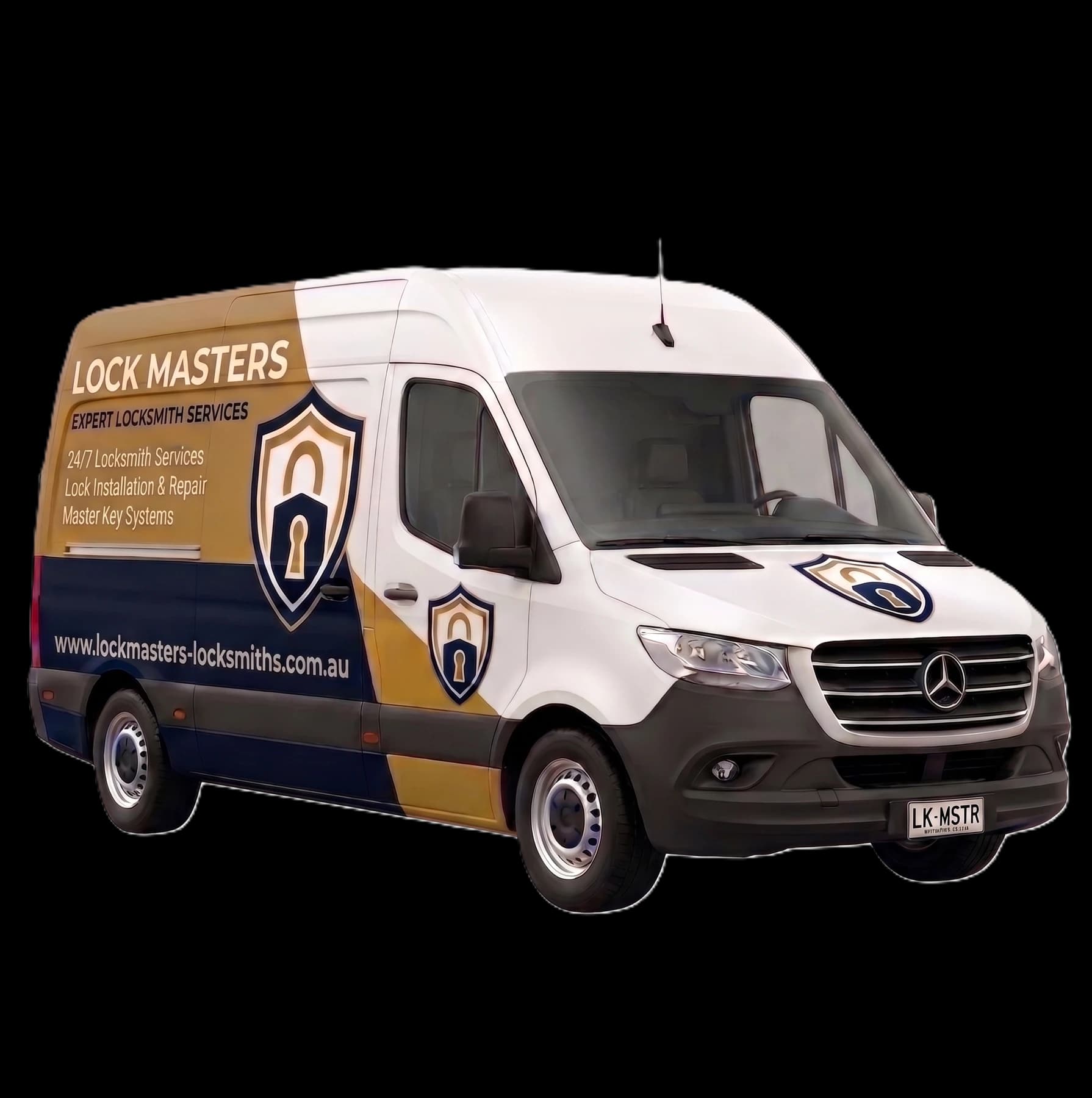 Lock Masters locksmith service van
