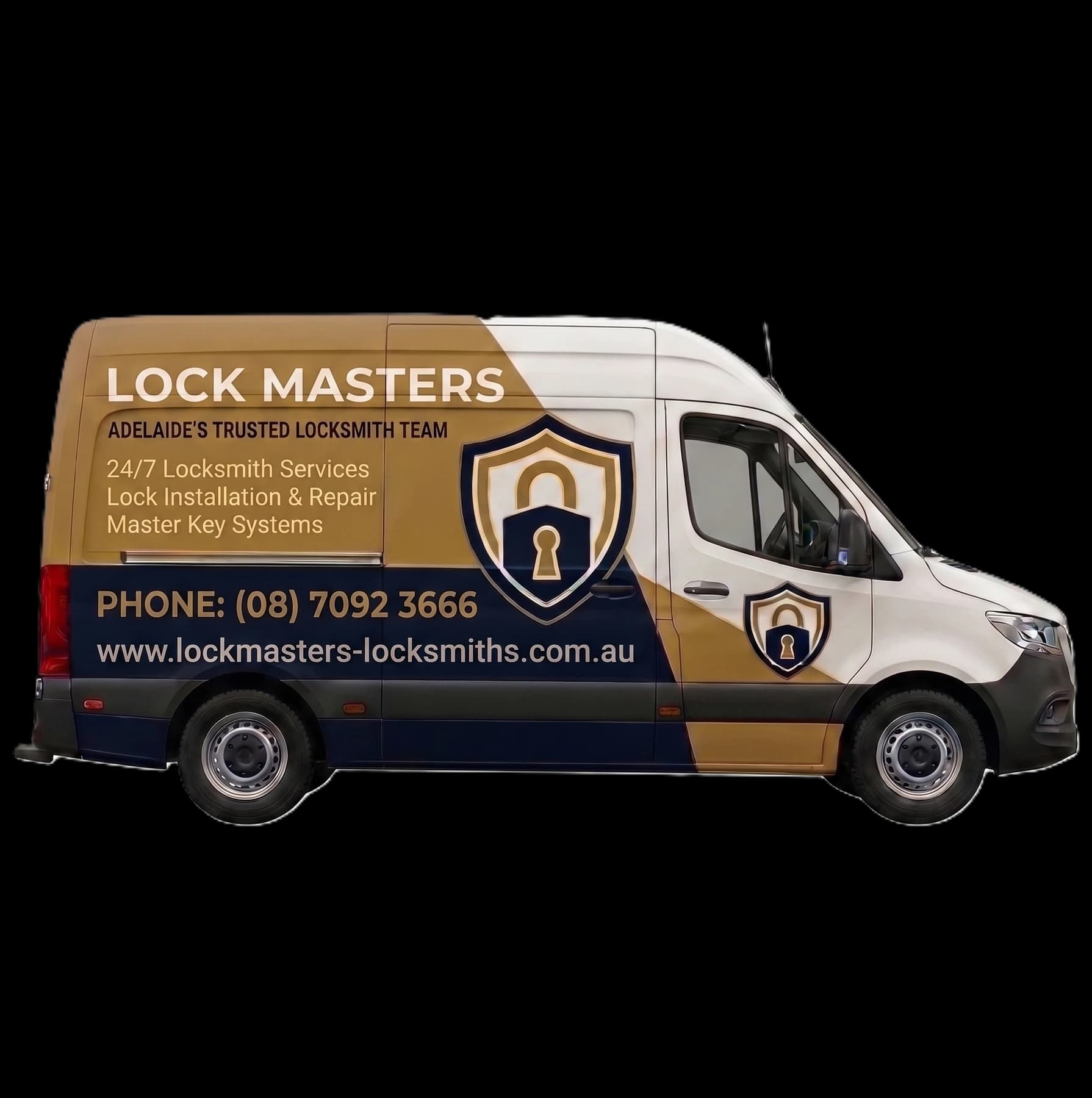 Lock Masters locksmith van