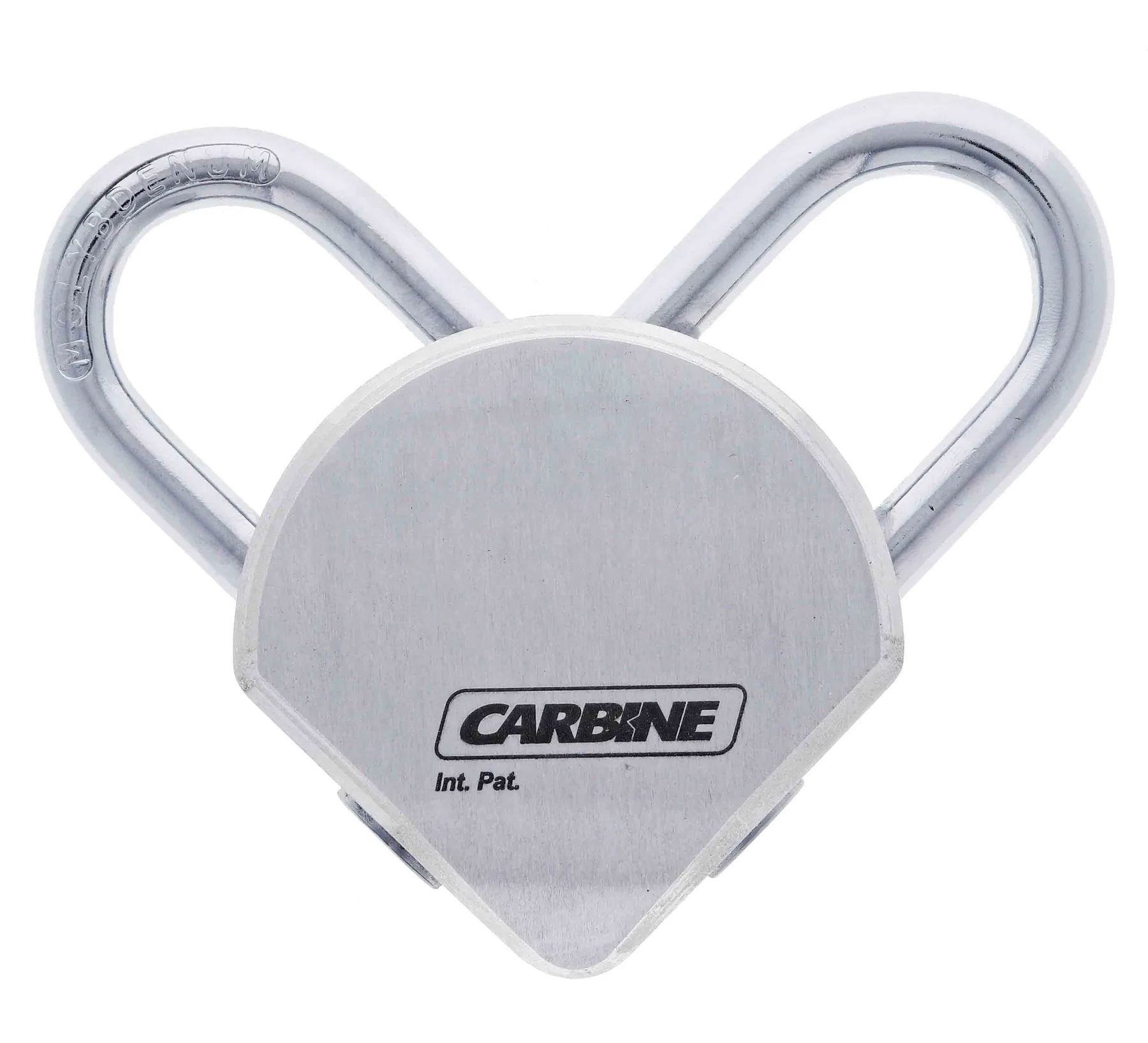Double Shackle Padlock - Satin Steel